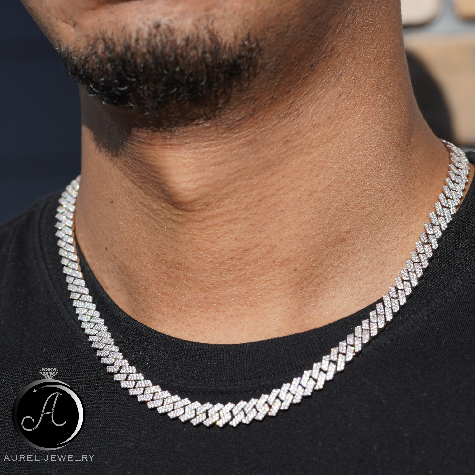 Cuban Link Chain キューバンリンクチェーン 【 8mm 】Silver / Gold