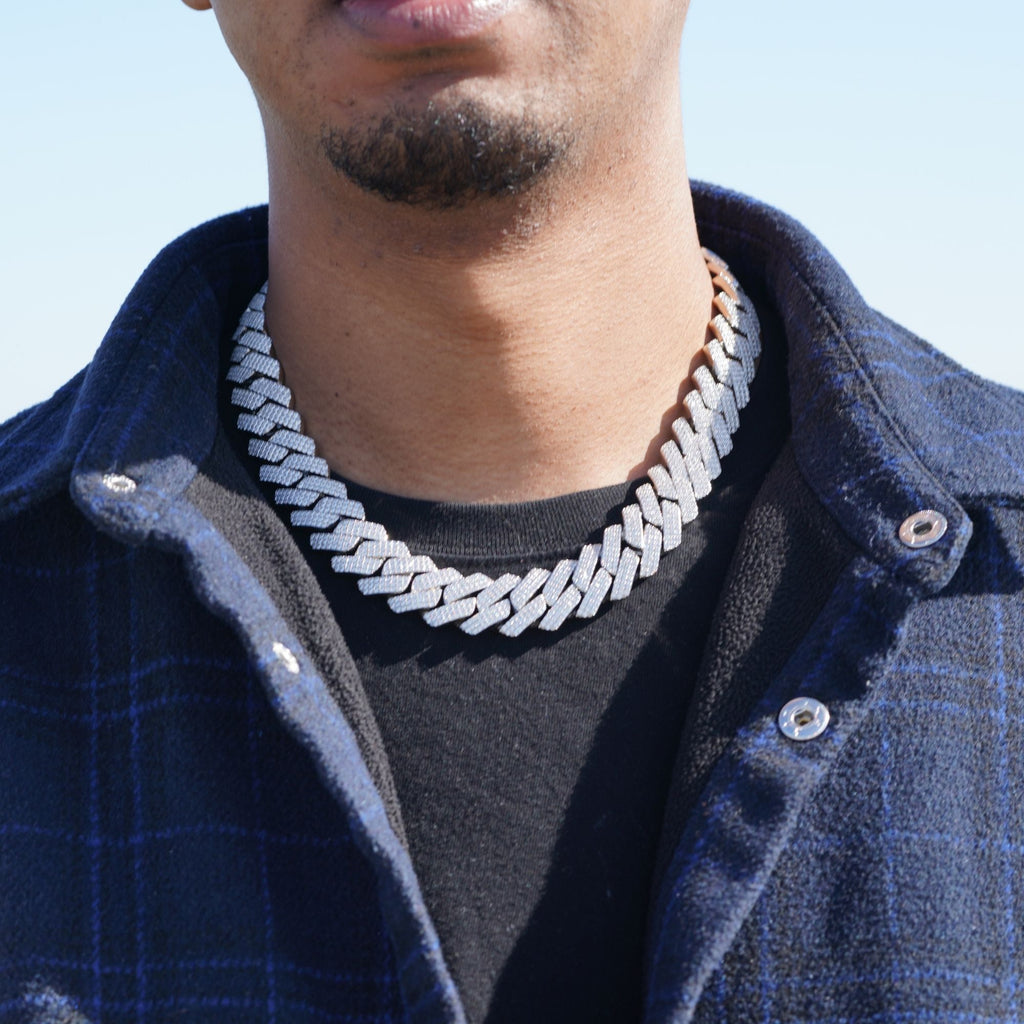 Cuban Link Chain キューバンリンクチェーン 【 20mm 】Silver / Gold