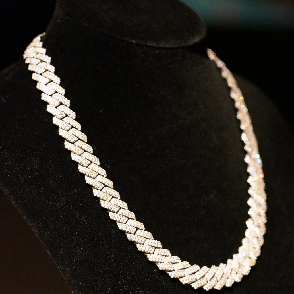 Cuban Link Chain キューバンリンクチェーン 【 14mm 】Silver / Gold