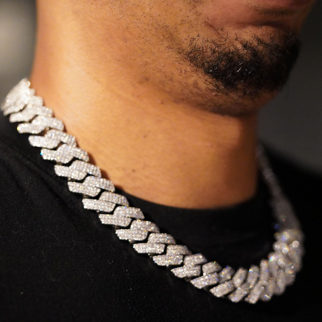 Cuban Link Chain キューバンリンクチェーン 【 20mm 】Silver / Gold