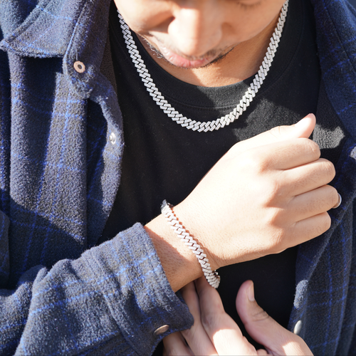 Cuban Link Chain キューバンリンクチェーン 【 8mm 】Silver / Gold