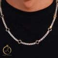 Clover Tennis Neclace クローバー テニスネックレス【Silver / Gold】