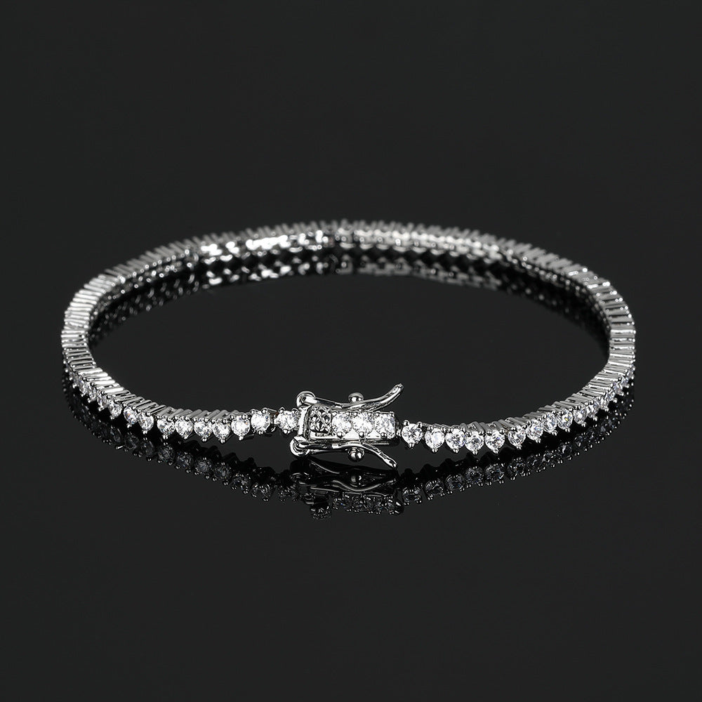 Tennis Chain Bracelet テニスチェーン ブレスレット2mm Silver / Gold