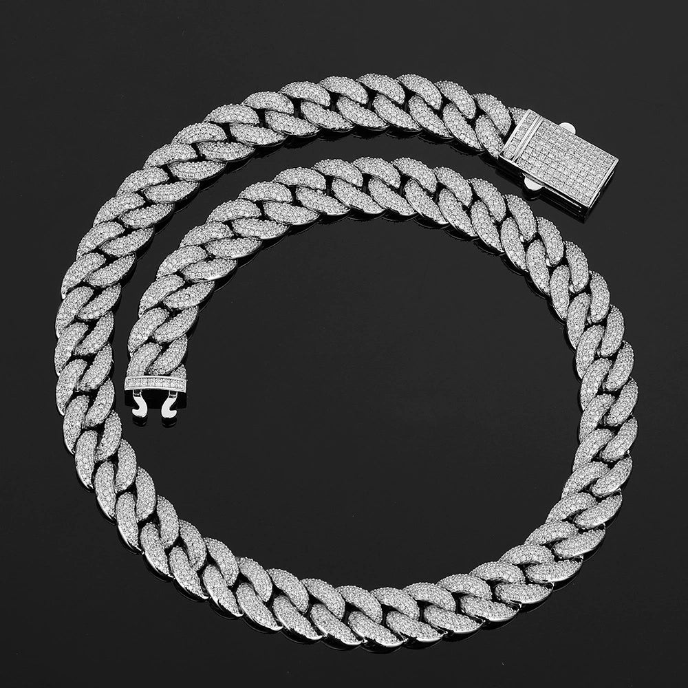 Miami Cuban Chain マイアミキューバンチェーン 【 14mm 】Silver / Gold