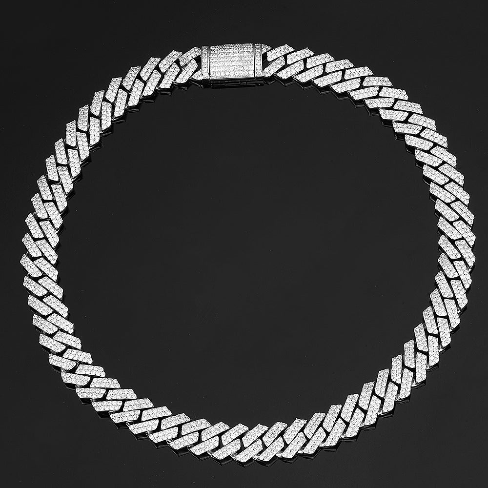 Cuban Link Chain キューバンリンクチェーン 【 14mm 】Silver / Gold