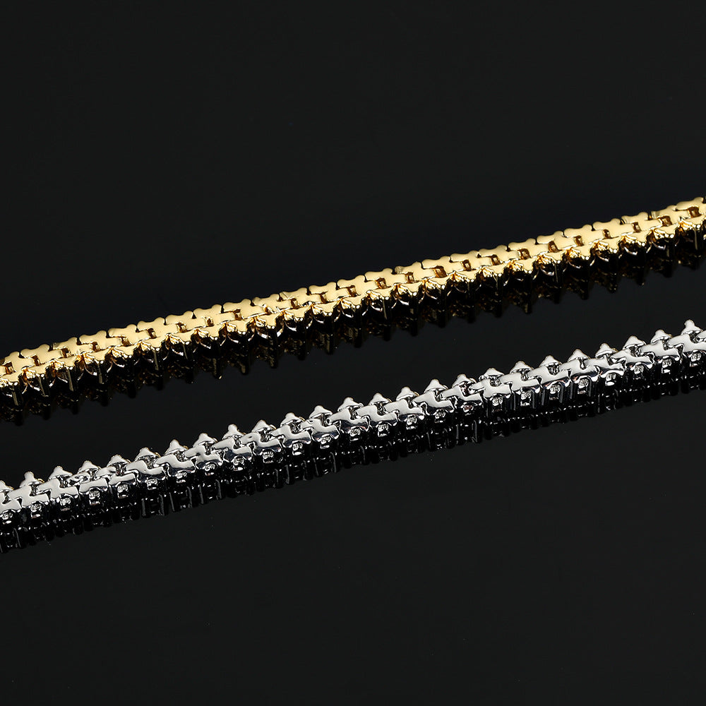 Tennis Chain Bracelet テニスチェーン ブレスレット2mm Silver / Gold
