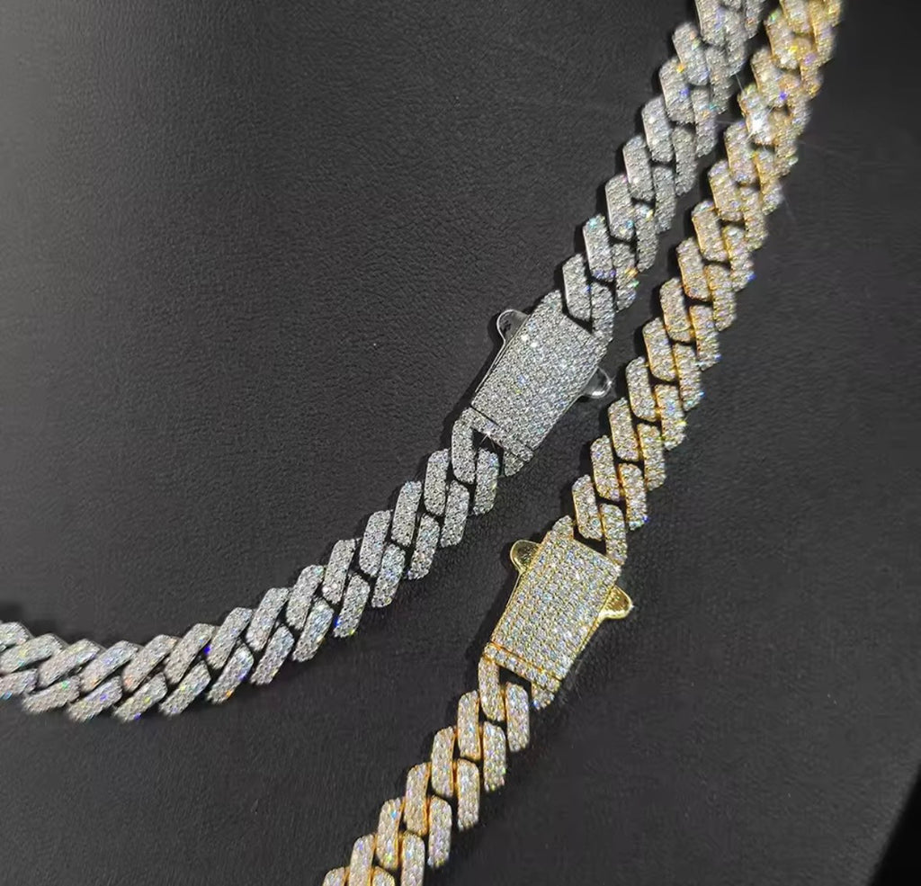 Cuban Link Chain キューバンリンクチェーン 【 8mm 】Silver / Gold